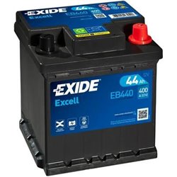 EXIDE Excell 44Ah Autobatéria, 12V , 400A , EB440