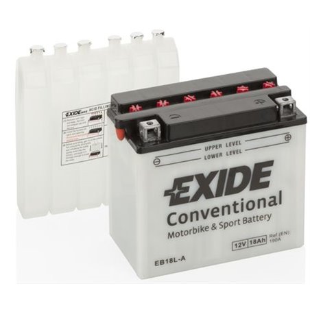 EXIDE motobatéria 12V, 18AH , 190A , EB18L-A