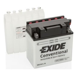 EXIDE motobatéria 12 V,19 Ah, 190 A, EB16CL-B