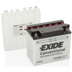 EXIDE motobatéria 12V, 19AH , 190A , EB16-B