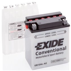 EXIDE motobatéria 12 V,12 Ah, 165 A, EB12AL-A2