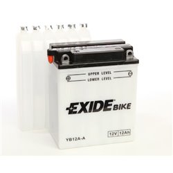 EXIDE motobatéria 12V, 12 Ah, 165 A, EB12A-A