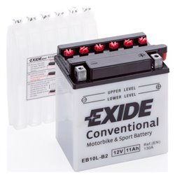 EXIDE motobatéria 12V, 11AH , 130A , EB10L-B2