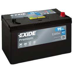 EXIDE Premium 95AhAutobatéria , 12V , 800A , EA954