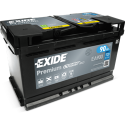 EXIDE Premium 90AhAutobatéria 12V, 720A, EA900