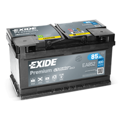 EXIDE Premium 85AhAutobatéria 12V , 800A , EA852