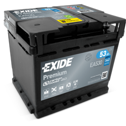 EXIDE Premium 53AhAutobatéria 12V , 540A , EA530