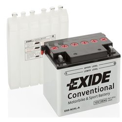 EXIDE motobatéria 12V ,28AH , 280A , E60-N24L-A