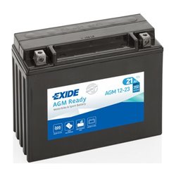 EXIDE motobatéria 12V,21 Ah, 350 A, AGM12-23