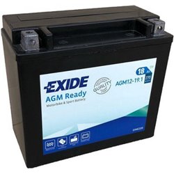 EXIDE motobatéria AGM 12V, 18 Ah, 270 A, AGM12-19.1