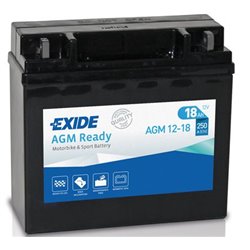 EXIDE motobatéria 12 V,18 Ah, 250 A, AGM12-18