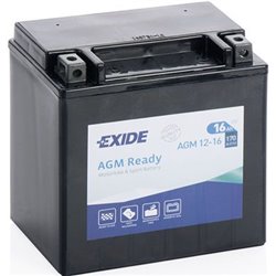 EXIDE motobatéria AGM 12V, 16 Ah, 170 A, AGM12-16