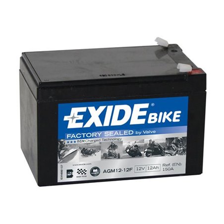 EXIDE motobatéria AGM , 12V, 11,2 Ah, 205 A, AGM12-11