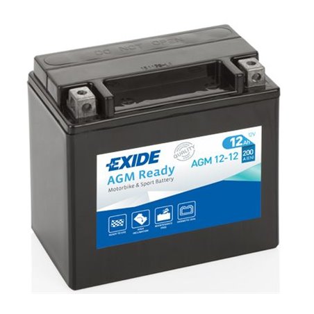 EXIDE motobatéria 12 V,12 Ah, 200 A, AGM12-12