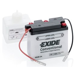 EXIDE motobatéria 6V, 4AH , 35A , 6N4B-2A