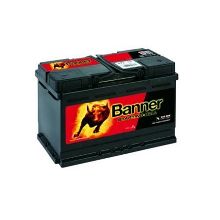BANNER STARTING BULL72Ah Autobatéria 12V,650A, pravá +R, 57212