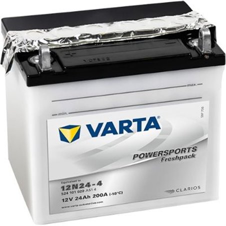 VARTA motobatéria 12V ,24 Ah , 200 A , 524 101 020