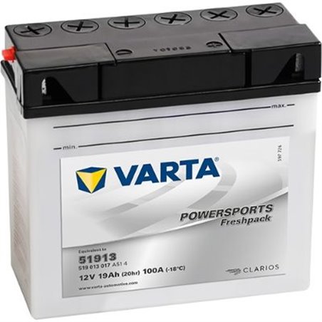 VARTA motobatéria 12V ,19AH , 100A ,519 013 017