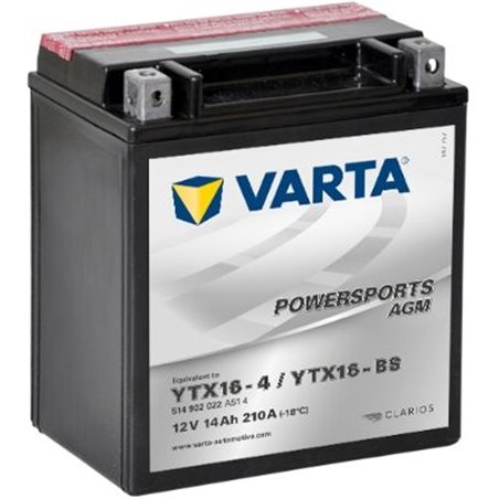 VARTA motobatéria 12V ,14AH , 210 A, 514 902 022