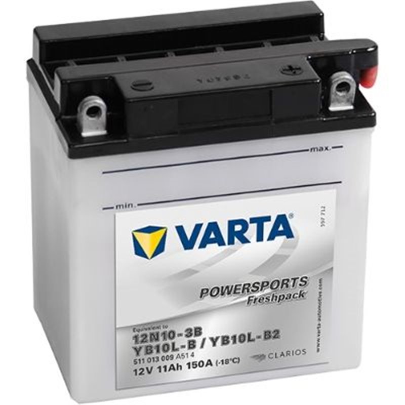 VARTA motobatéria 12V ,11 Ah , 150 A , 511 013 009