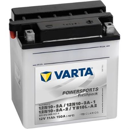 VARTA motobatéria 12V ,11 Ah , 150 A ,511 012 009