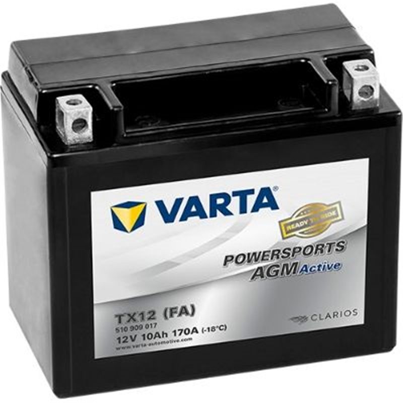 VARTA motobatéria AGM 12V, 10 Ah, 170 A, 510 909 017