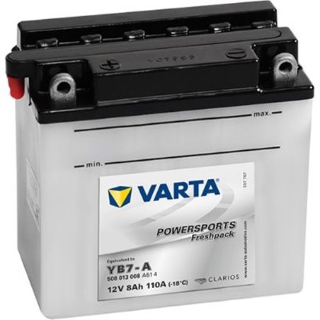 VARTA motobatéria 12V ,8 Ah , 110 A ,508 013 008