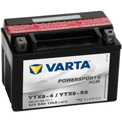 VARTA motobatéria AGM12V , 8AH , 135A ,508 012 008