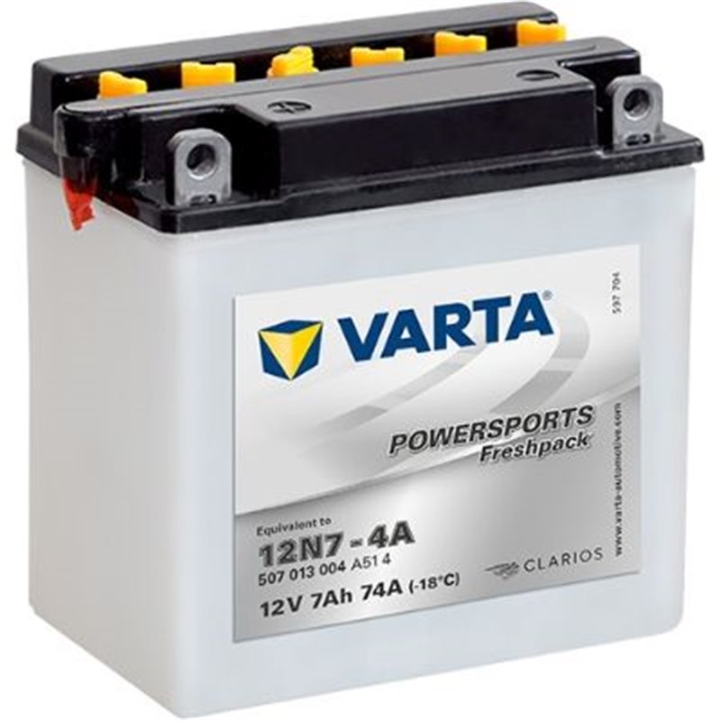 VARTA motobatéria 12V,7 Ah ,74 A, 507 013 004