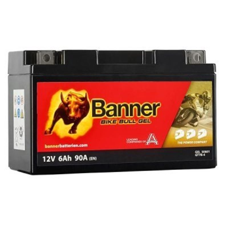 Banner Bike Bull GEL6AH Motobatéria 12V90A GT7B-4 506 01