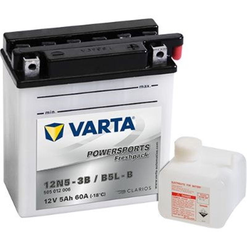 VARTA motobatéria 12V ,5AH , 60A ,505012006I314