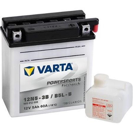 VARTA motobatéria 12V ,5AH , 60A ,505012006I314