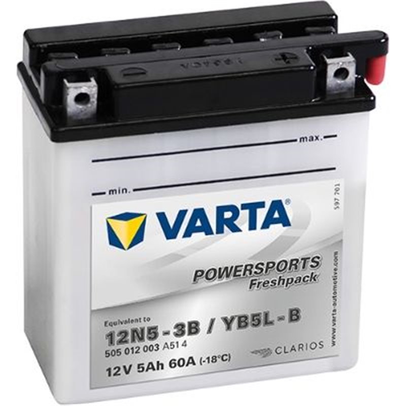 VARTA motobatéria 54A 12V ,5AH, 505012003A514, 505012