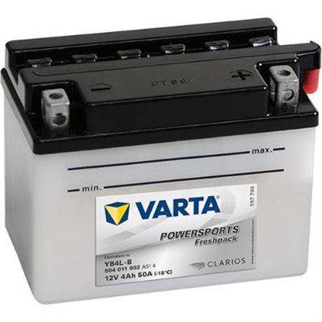 VARTA motobatéria 12V, 4 Ah, 50 A, 504 011 002