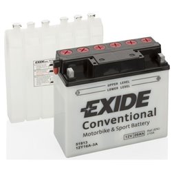 EXIDE motobatéria 12V ,20AH , 210A , 12Y16A-3A