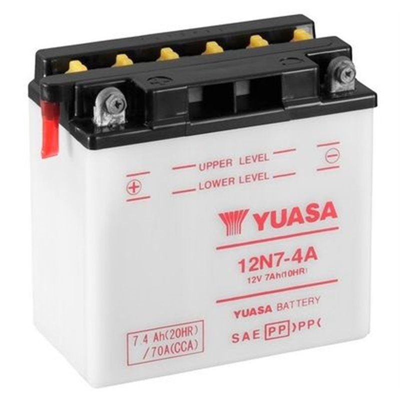 YUASA motobatéria 12V, 7,4 Ah, 70A, 12N7-4A