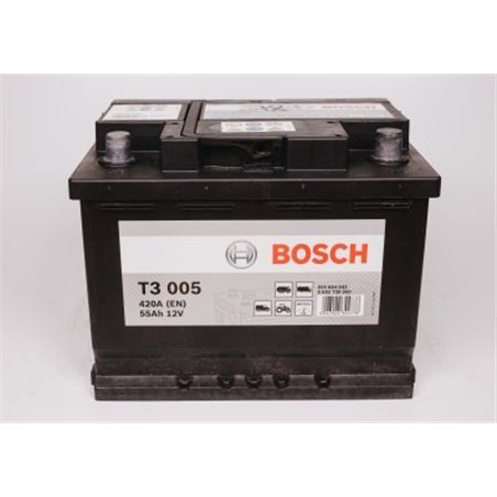 BOSCH T3 55Ah Autobatéria12V , 420A , 0 092 T30 050