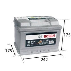 BOSCH S5 61Ah Autobatéria12V , 600A , 0 092 S50 040
