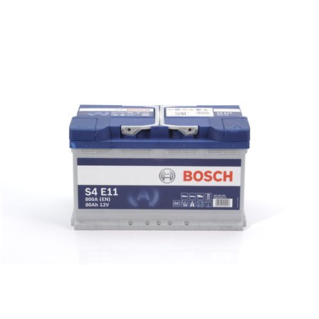 BOSCH S4 80Ah Autobatéria12V , 800A , 0 092 S4E 111