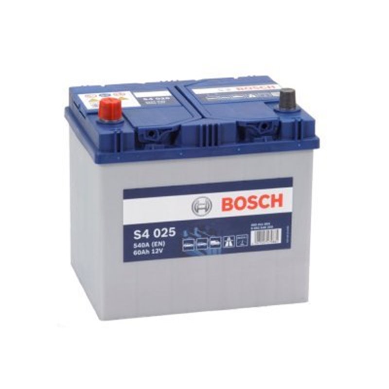 BOSCH S4 60Ah Autobatéria 12V, 540A , ĽAVÁ !!! 0 092 S40 250