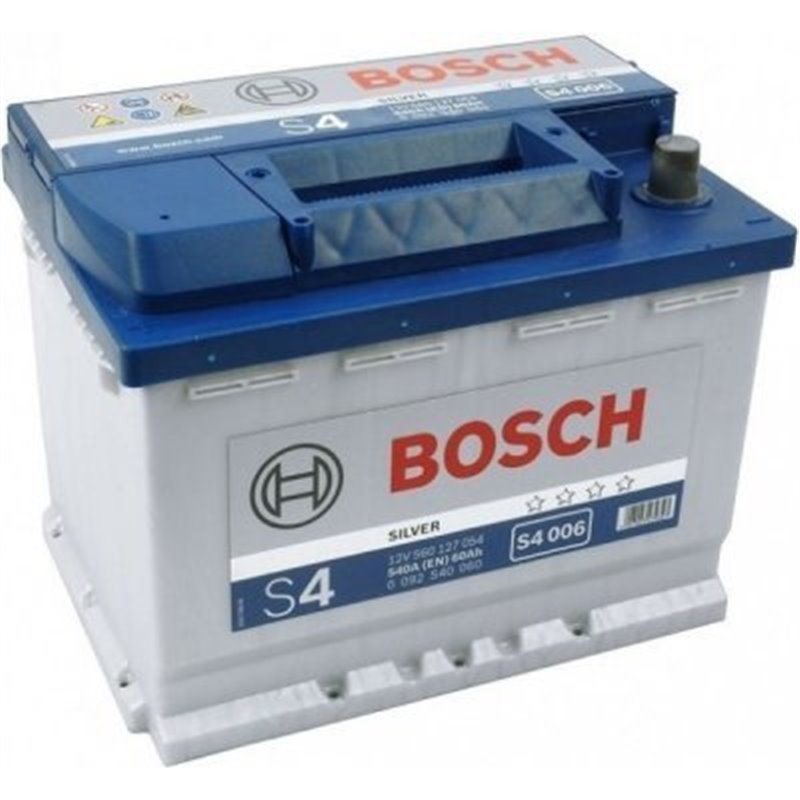 BOSCH S4 60Ah Autobatéria 12V, 540A , ĽAVÁ !!! 0 092 S40 060
