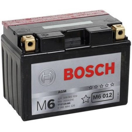 BOSCH motobatéria AGM 12V, 9AH , 200A , 0 092 M60 120