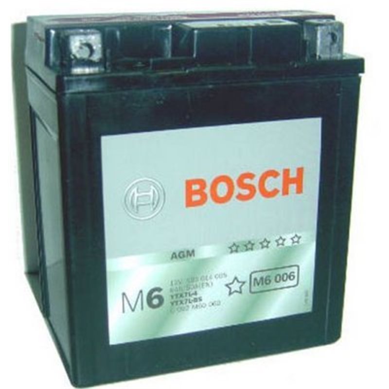 BOSCH motobatéria AGM 12V, 6AH , 100A , 0 092 M60 060