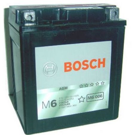 BOSCH motobatéria AGM 12V, 6AH , 100A , 0 092 M60 060