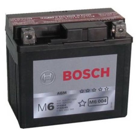 BOSCH motobatéria AGM 12V, 4AH , 30A , 0 092 M60 040