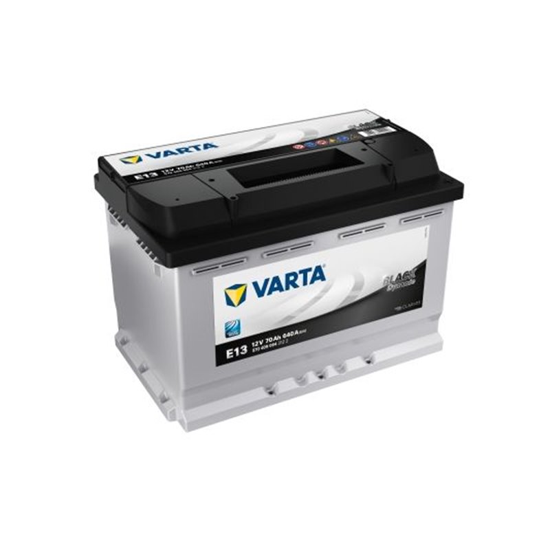 VARTA Black Dynamic70Ah Autobateria12V, 640A, 570 409 064