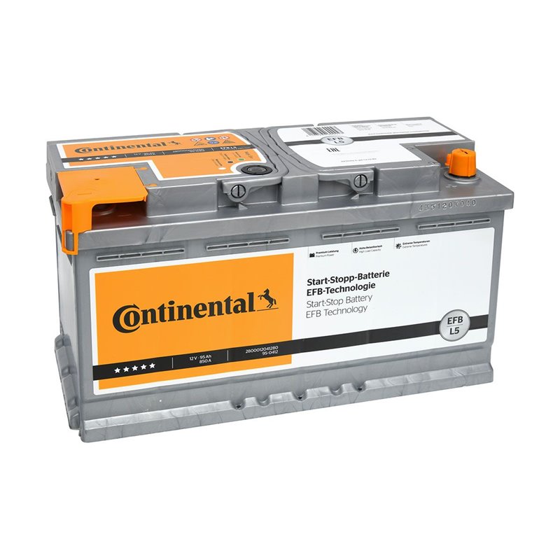CONTINENTAL EFB95Ah Autobatéria 12V, 850A , 2800012041280