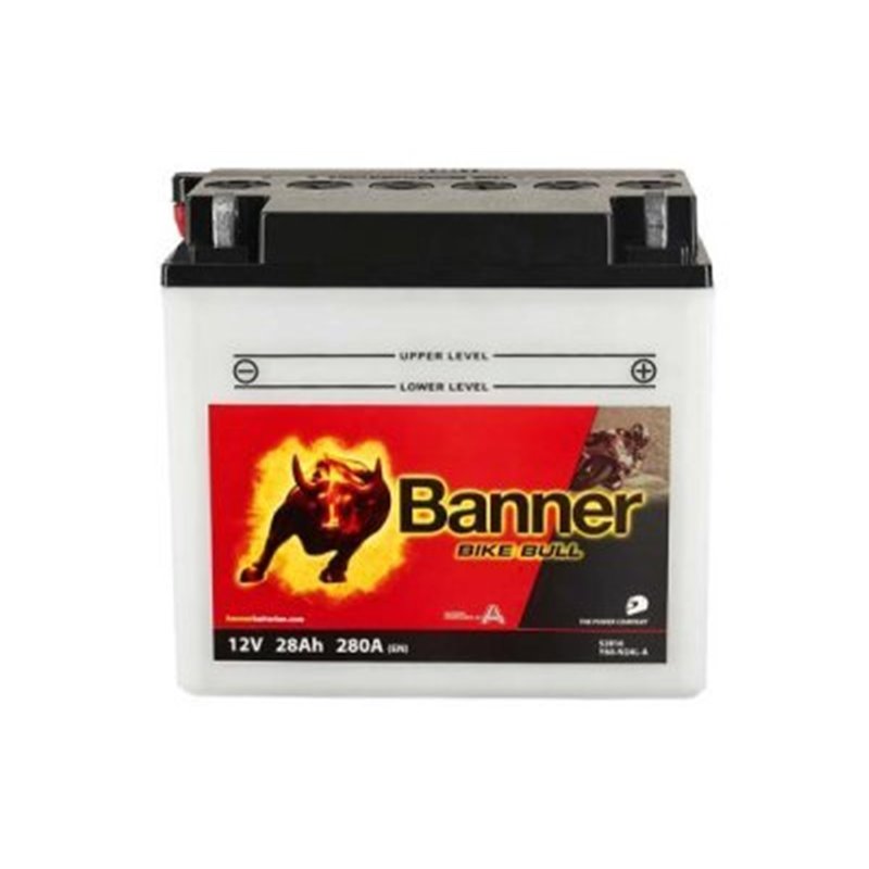 Banner Bike Bull 28AHMotobatéria 12V 280AY60-N24L-A 52816