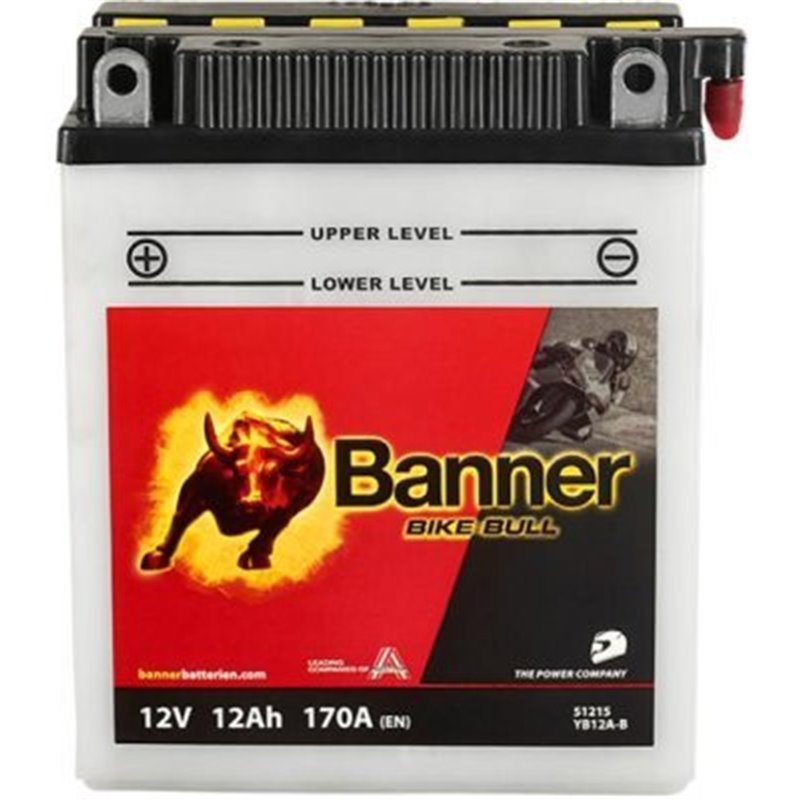 Banner Bike Bull 12AHMotobatéria 12V170A YB12A-B 51215