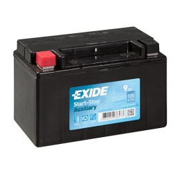 Exide autobatéria Start-Stop Auxiliary AGM 12V , 9Ah , 120A , EK091